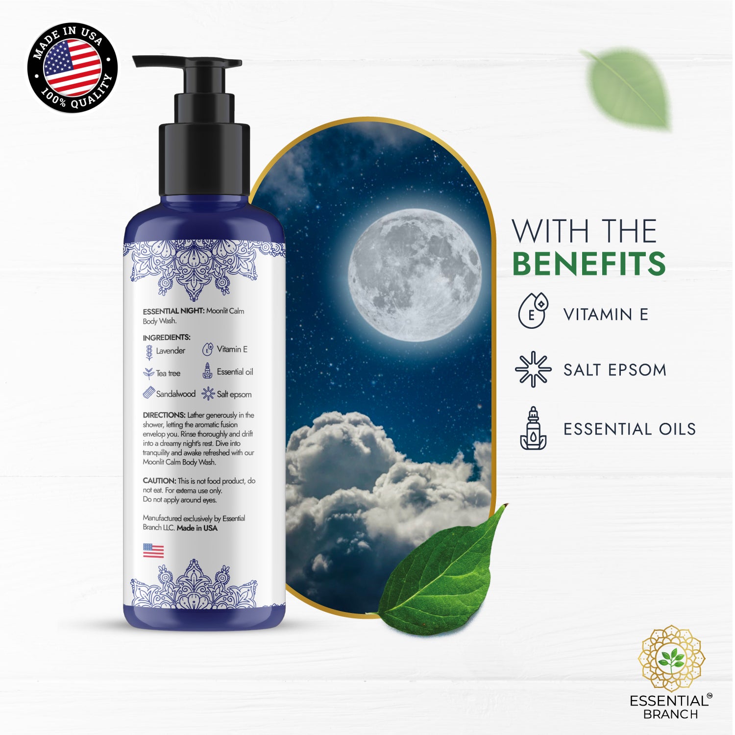 Essential Night - Moonlit Calm Body & Hand Wash