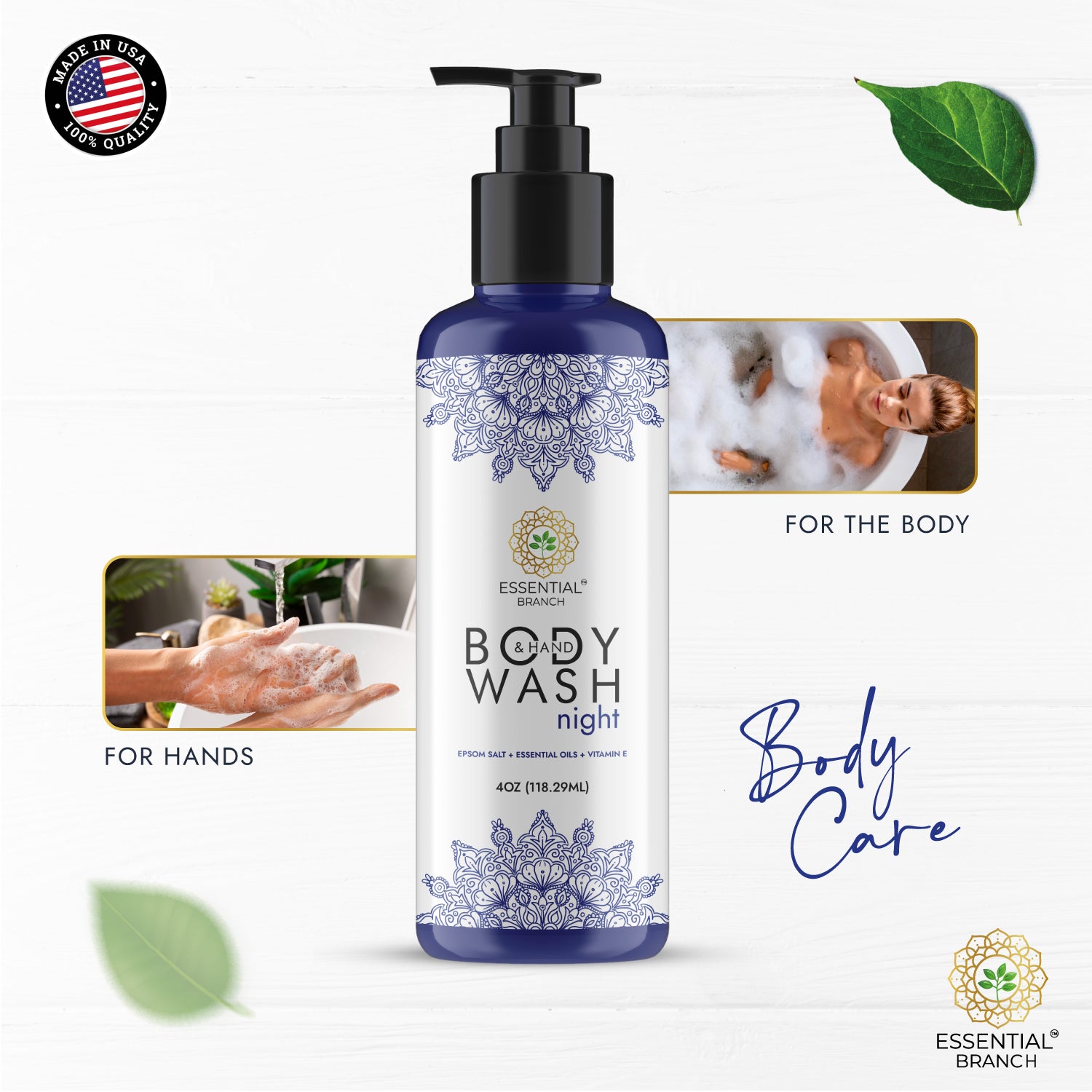 Essential Night - Moonlit Calm Body & Hand Wash