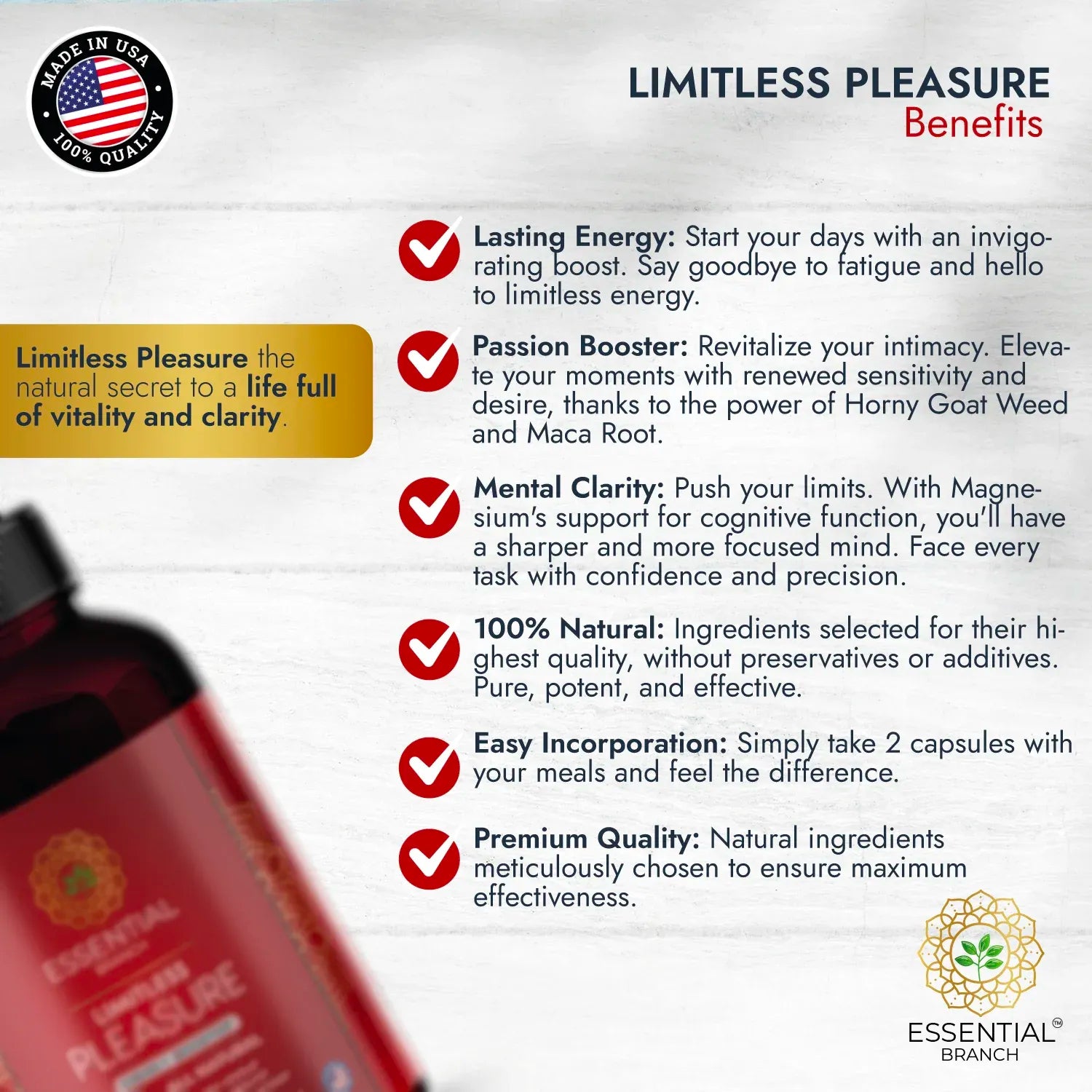 Limitless Pleasure for women and men