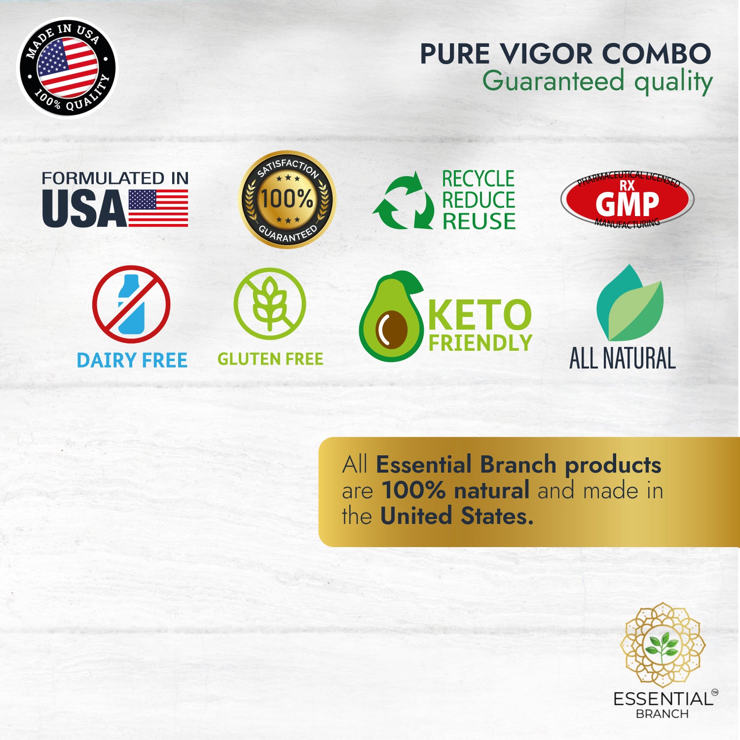 Pure Vigor - Detox + Limitless Pleasure - Essential Branch